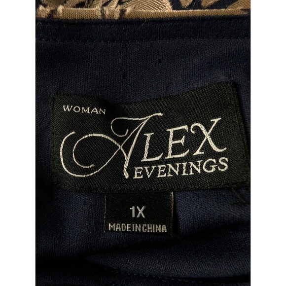 Alex Evenings Blouse 1X - Picture 10 of 10